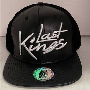 Last kings Black and white  snapbacks